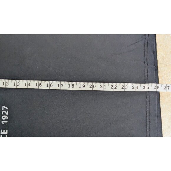 Lacoste Mens Size Small T-Shirt Black Large Croc & Logo - Picture 6 of 8